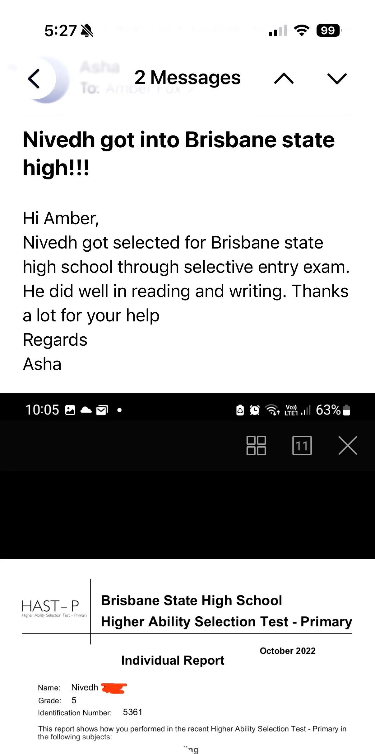 Exceeding in NAPLAN Writing!